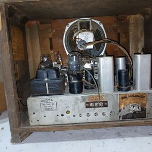 1939 rca table top radio